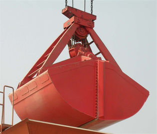 China Garra mecânica da parte superior de 16 garras da corda da tonelada quatro para a Escapamento-prova de carregamento das grões fornecedor