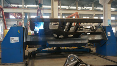 China 35 toneladas levam os chassis do guindaste, soldadura de aço pesada do metal A572 para a máquina escavadora fornecedor