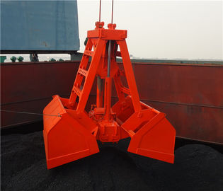 China 25T garra de controle remoto sem fio do ³ de 6 - de 12m para o carvão/areia e a grão de carregamento fornecedor
